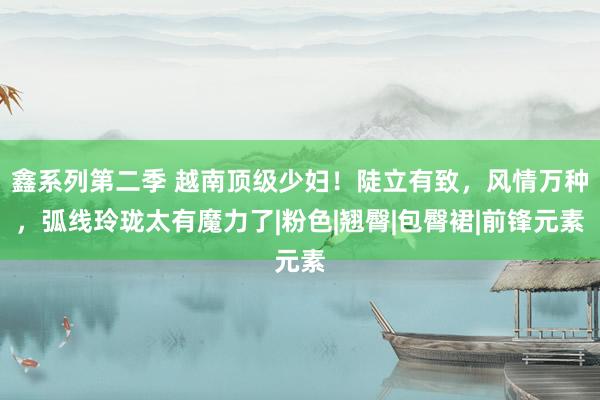 鑫系列第二季 越南顶级少妇！陡立有致，风情万种，弧线玲珑太有魔力了|粉色|翘臀|包臀裙|前锋元素
